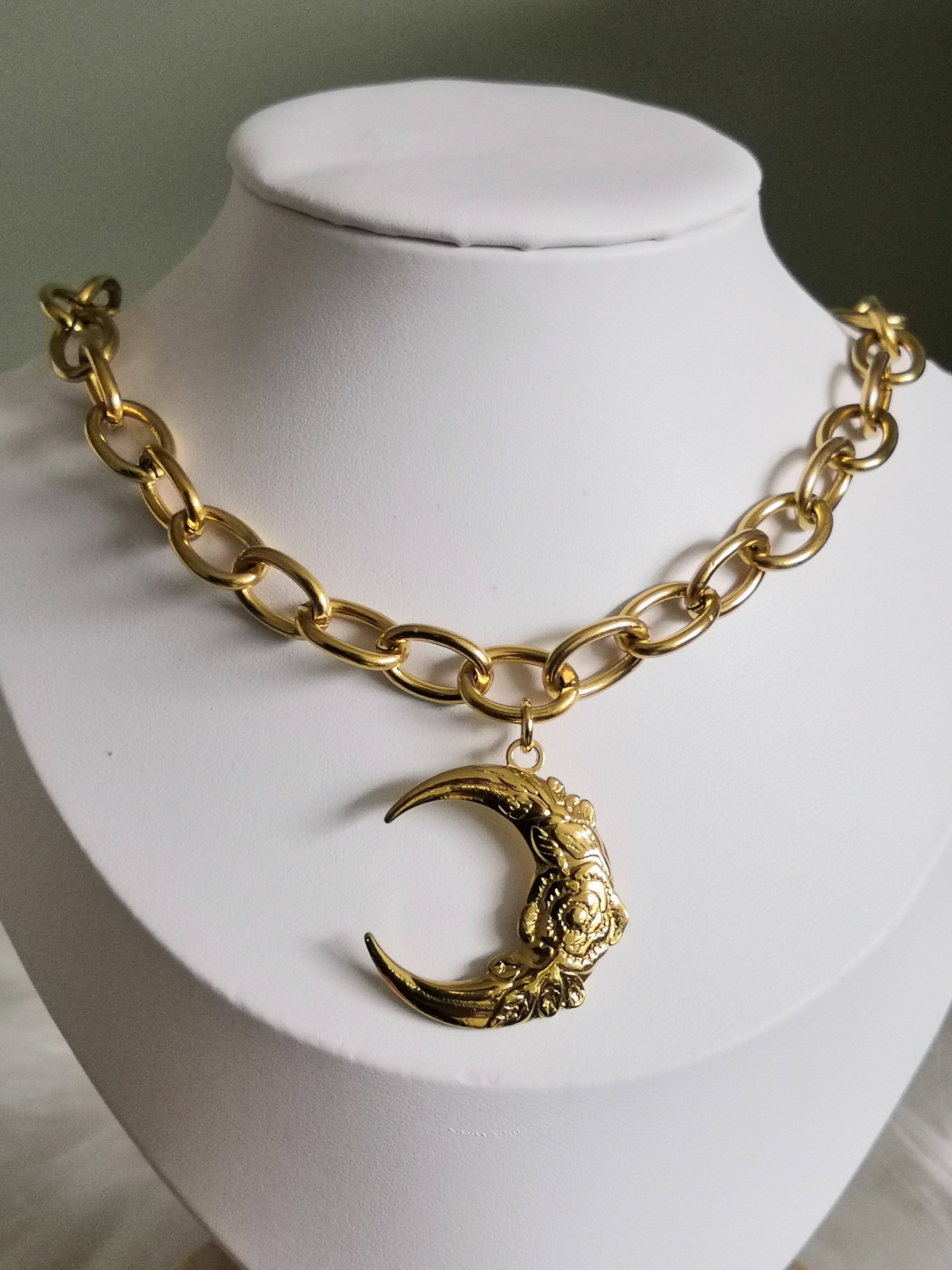 Collier grosses mailles