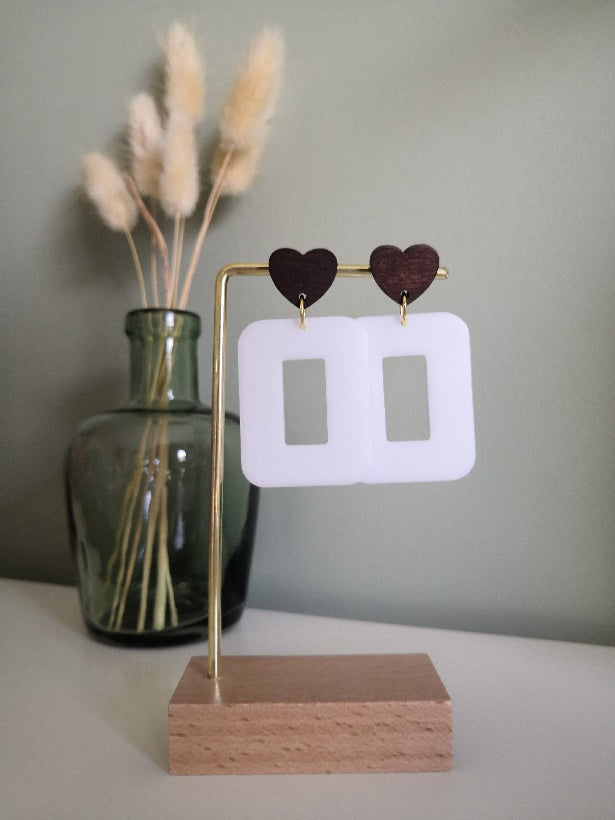 Rectangle et coeur